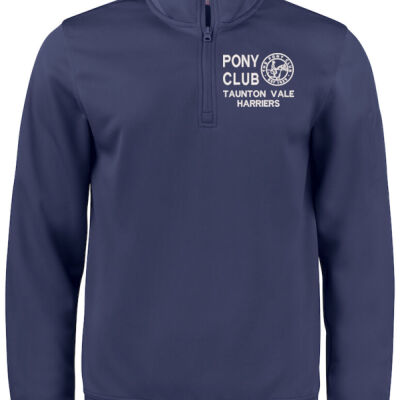 TVH Half Zip Active Top (Child) Thumbnail